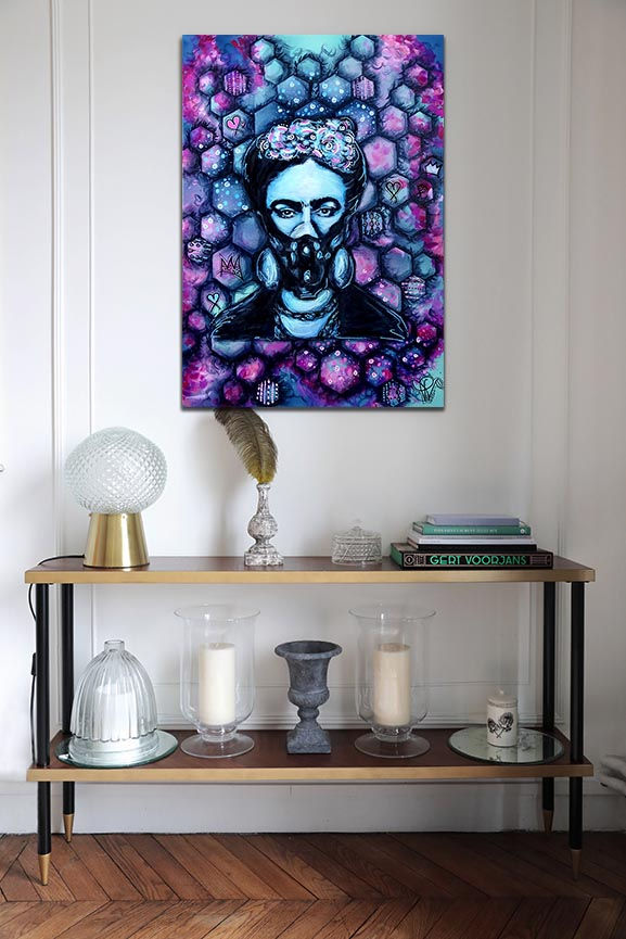 Tableau Frida Kahlo Pop Art