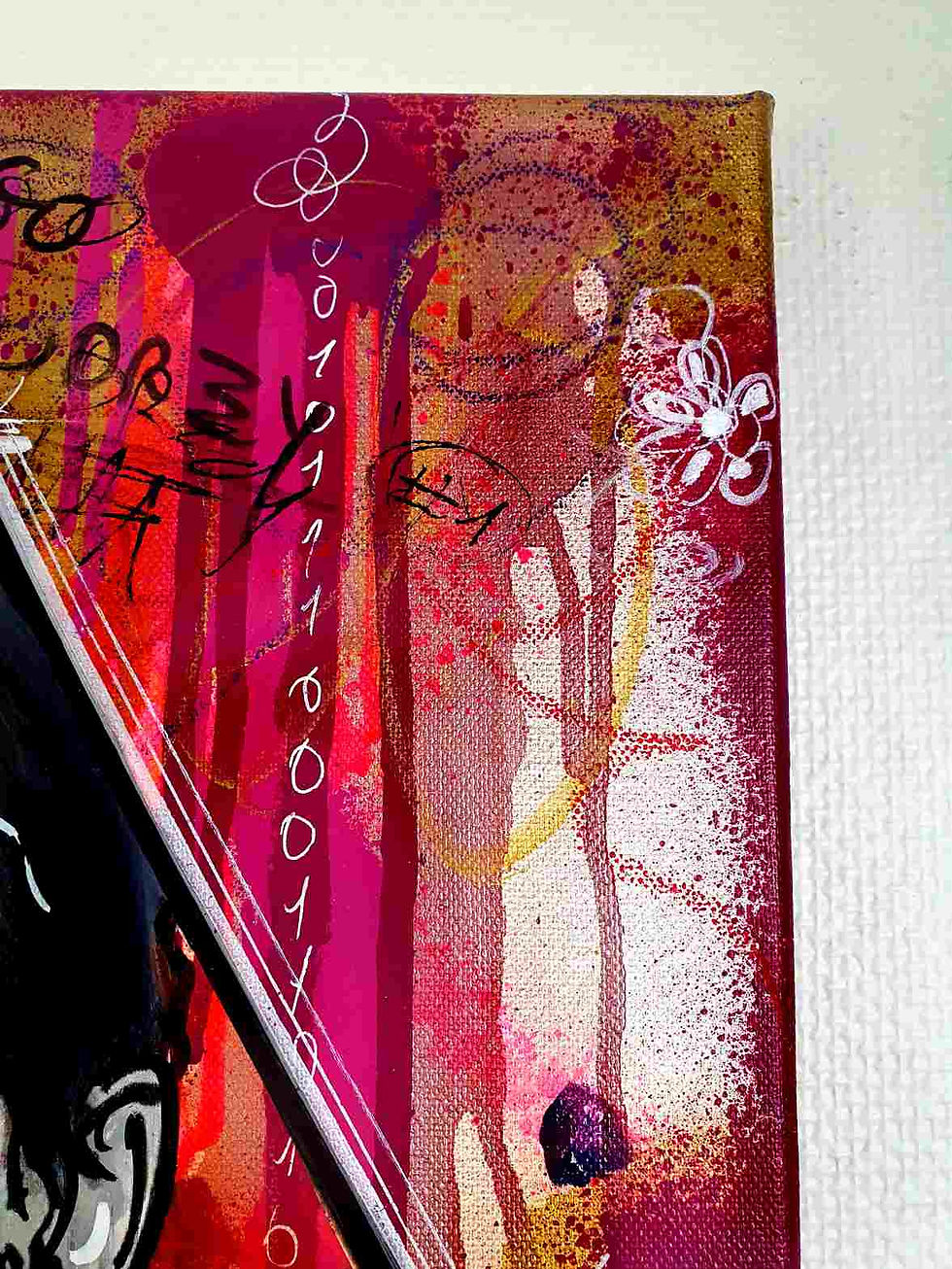 Miniature : Audrey Hepburn Portrait Street Art Floral