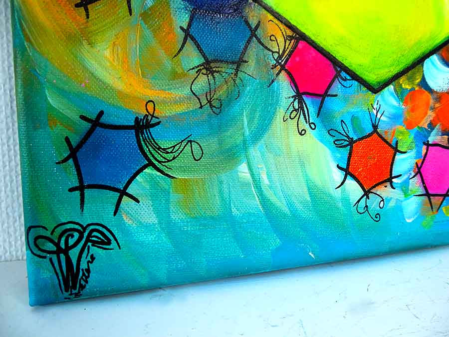 Miniature : Peinture Snoopy Koons