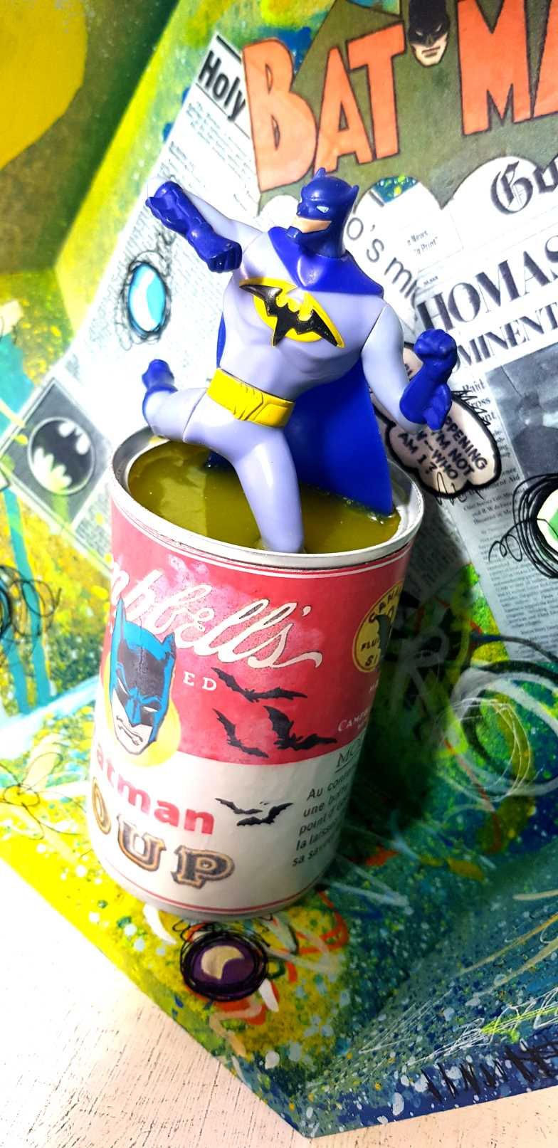 Miniature : Batman Soupe Campbell Sculpture