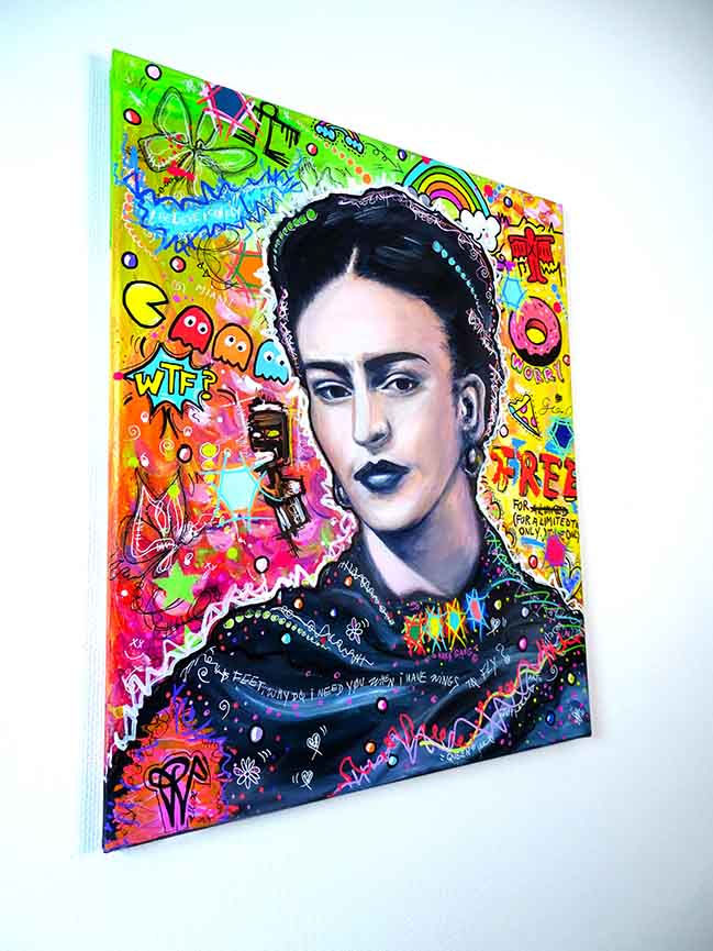 Thumbnail: frida kahlo pop art peinture