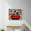 Thumbnail: tableau snoopy ferrari 250 gto snoopy louis vuitton luxe pop art street
