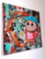 Œuvre Pop Art Labubu Street Art Louis Vuitton Sur Toile