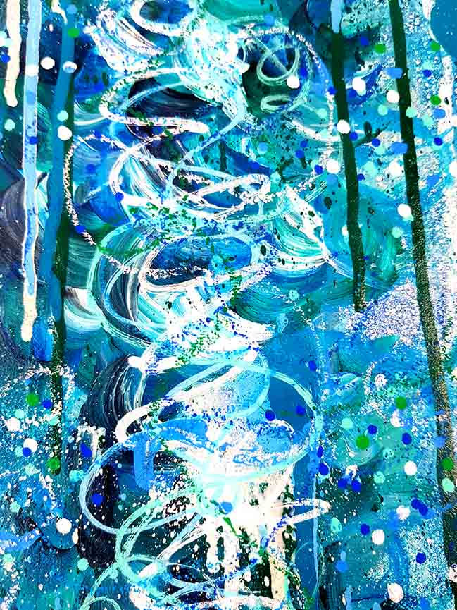 Thumbnail: tableau abstrait bleu