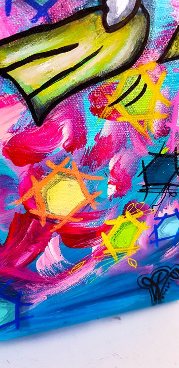 Thumbnail: Peinture Snoopy Pop Art