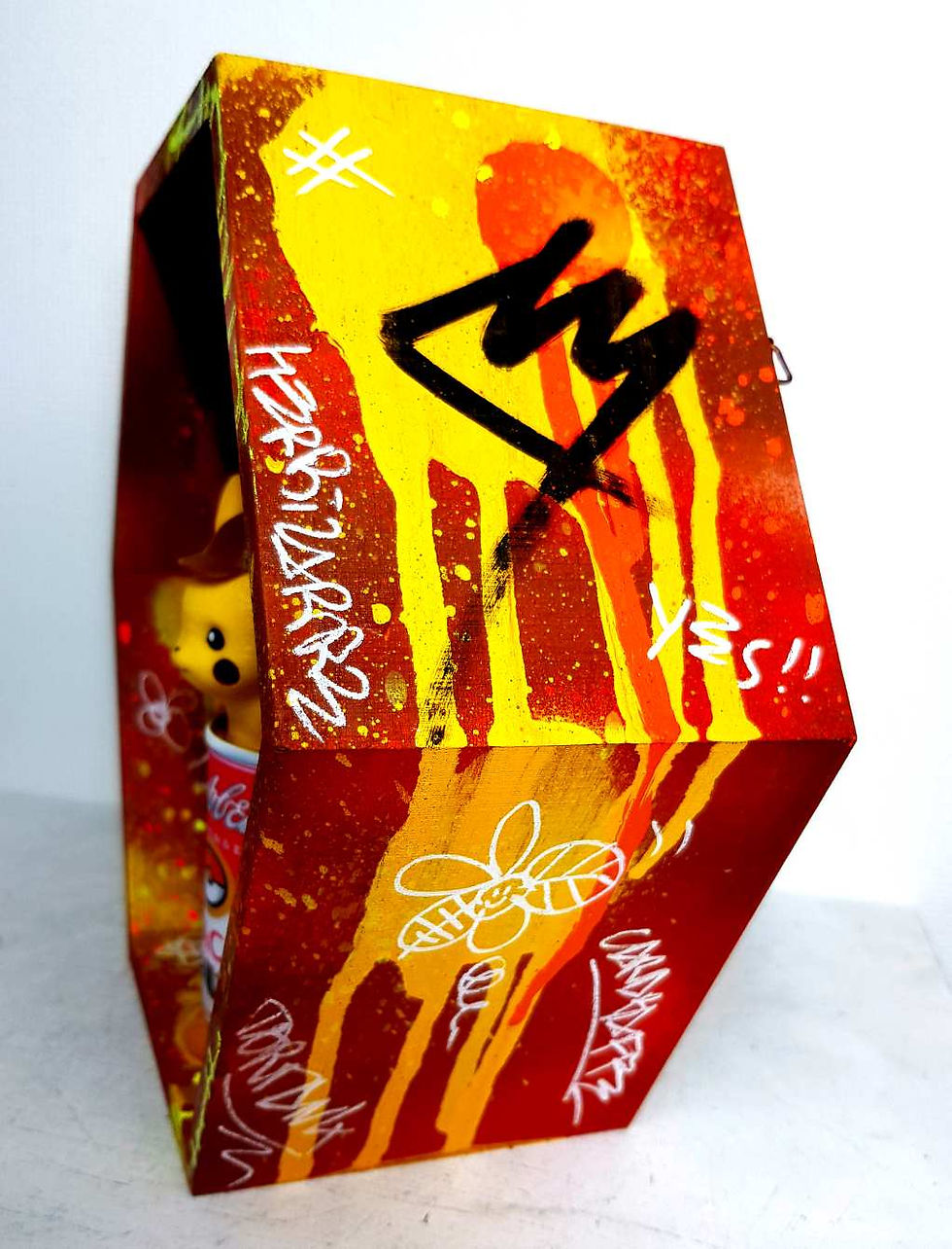 Miniature : Sculpture Murale Pop Art 3d Pikachu Campbell Soup