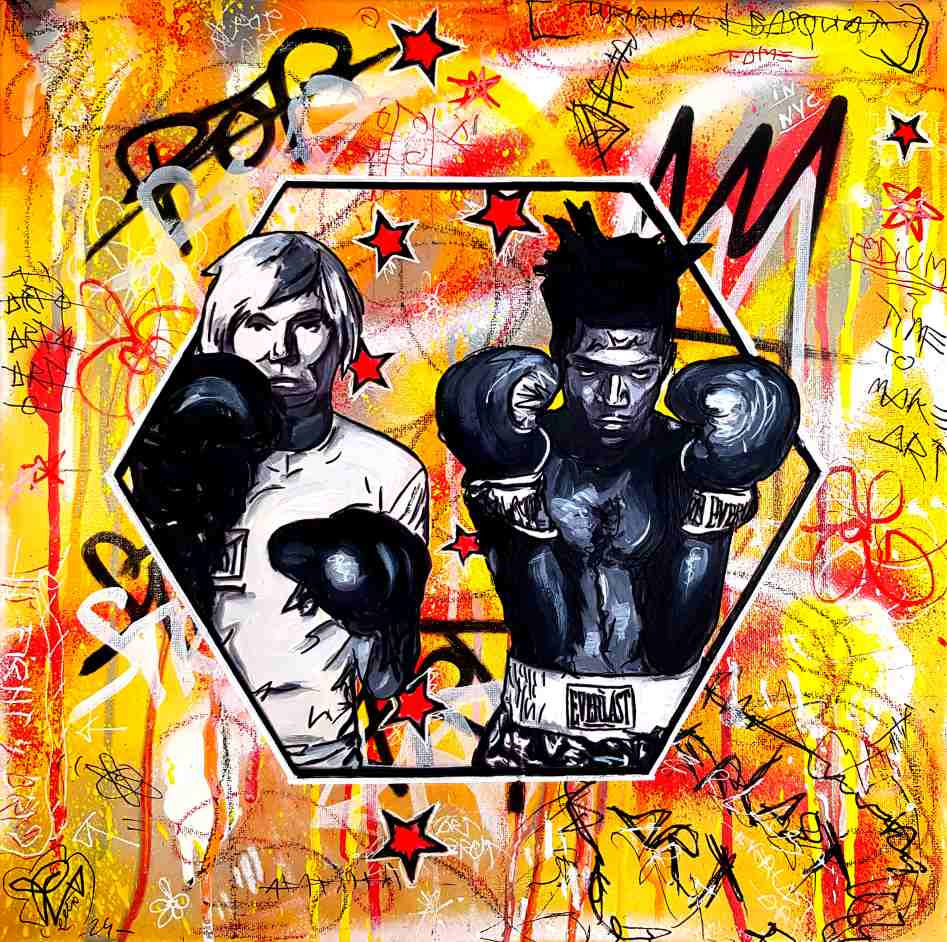 Tableau Street Art Sur Toile : Achat Peinture Street Art Graffiti de l ...