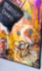 Thumbnail: tableau mario peach formule un chanel pop art street art