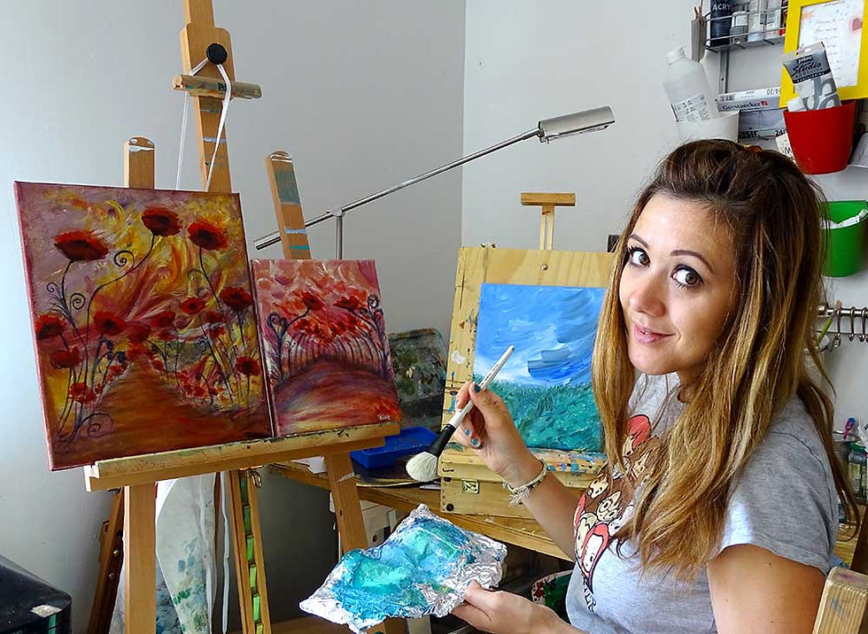 artiste peintre contemporain paysage