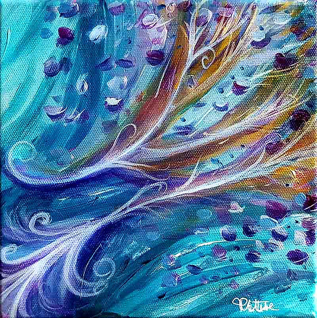 tableau-abstrait-intuitif-bleu