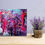 Thumbnail: tableau abstrait violet rose