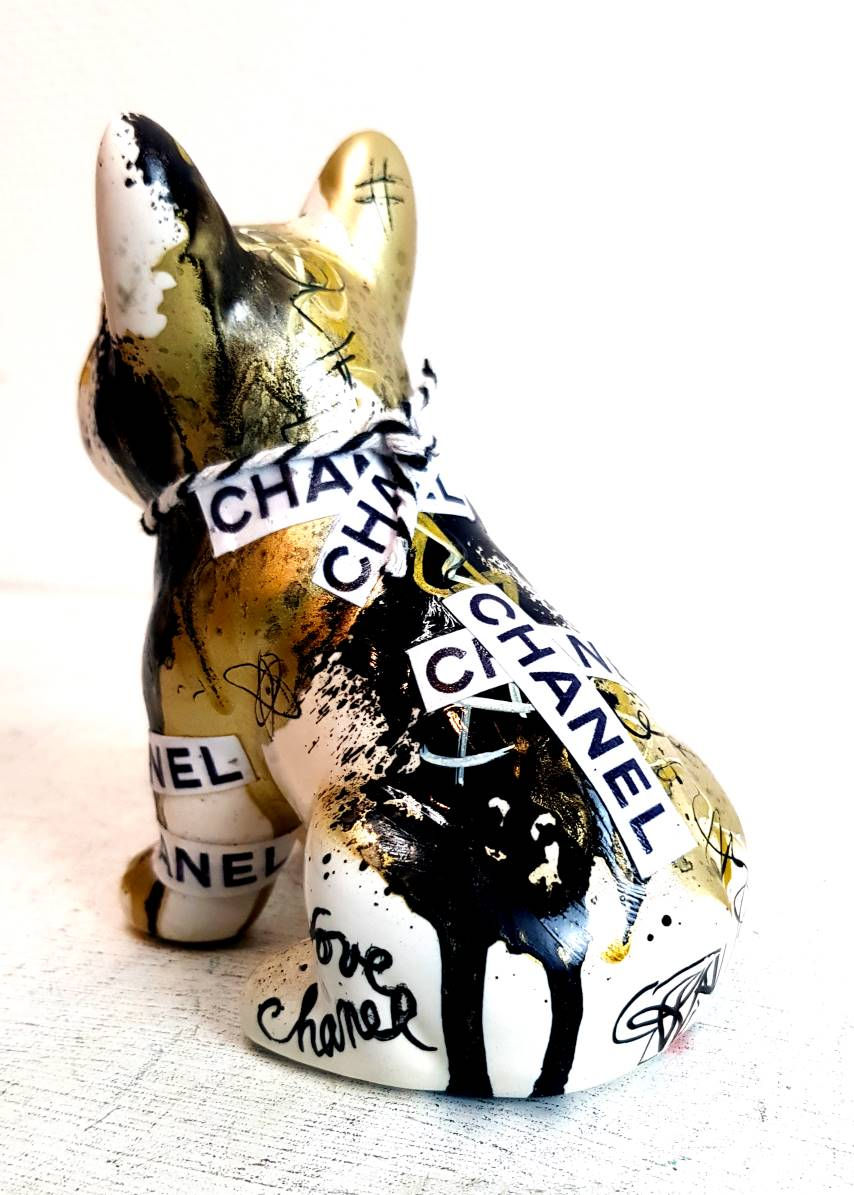 Miniature : Pop Art Bulldog Miniature Chanel