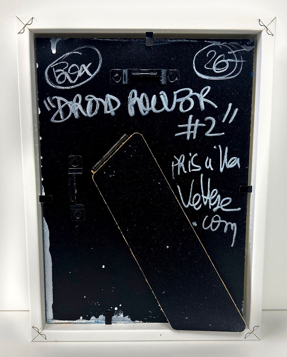 Miniature : Tableau pop art PEZ R2D2 star wars cadre contemporain mural