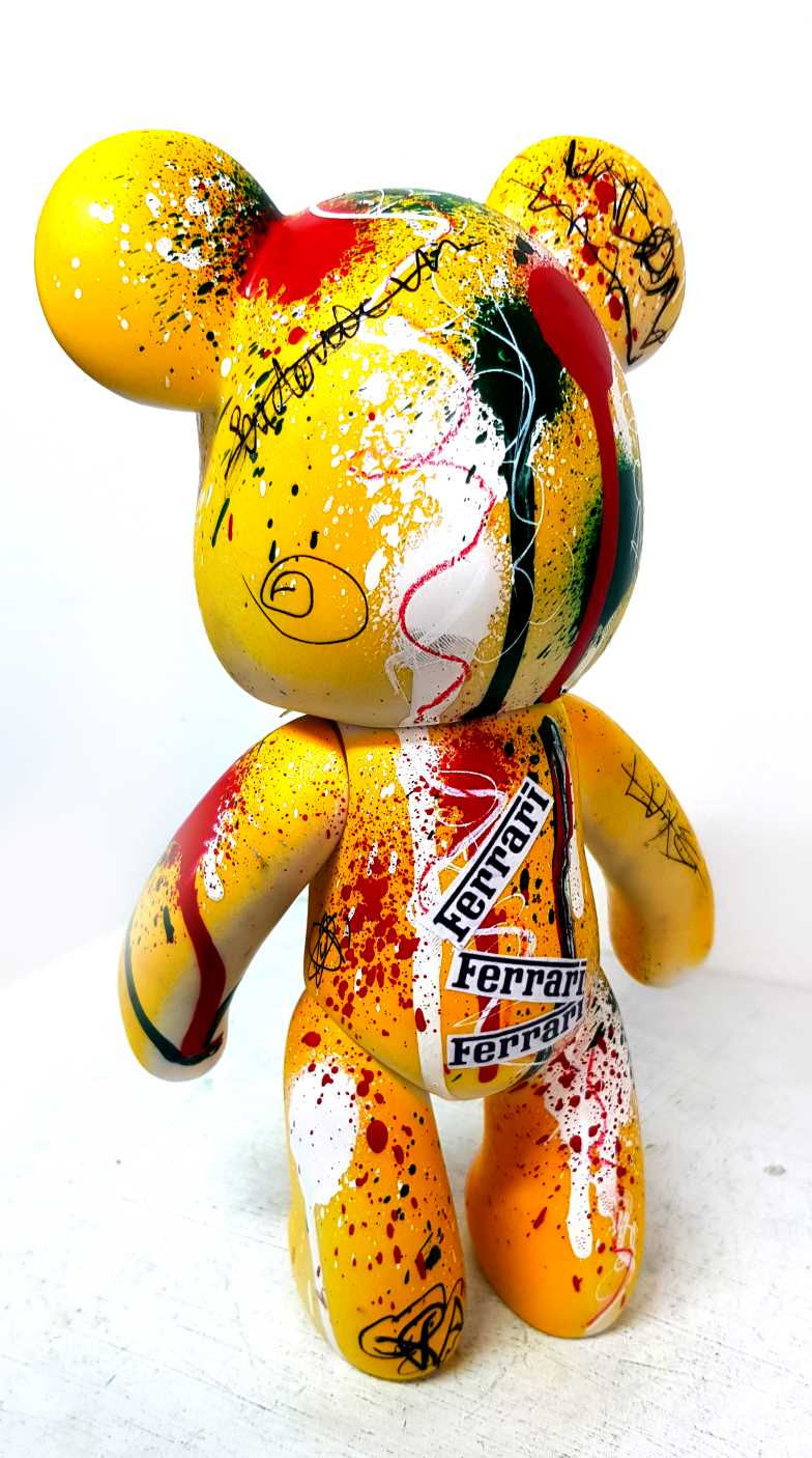 Thumbnail: Bearbrick Ferrari Street Art