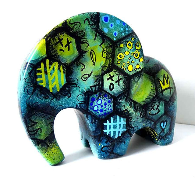 Sculpture éléphant