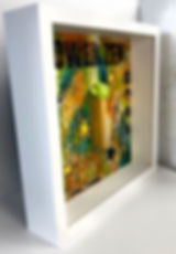 box murale cadre yoda pez star wars pop art graffiti