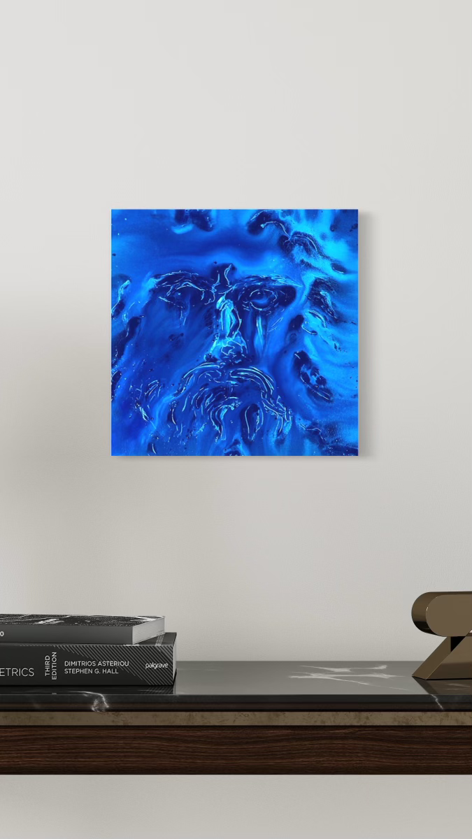 Thumbnail: Man-Ocean Draw - Bright Blues