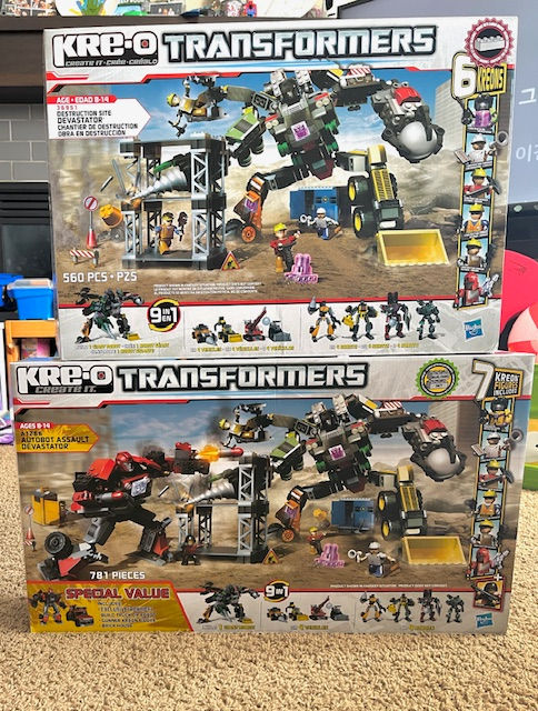 KRE-O Devastator (2 sets)