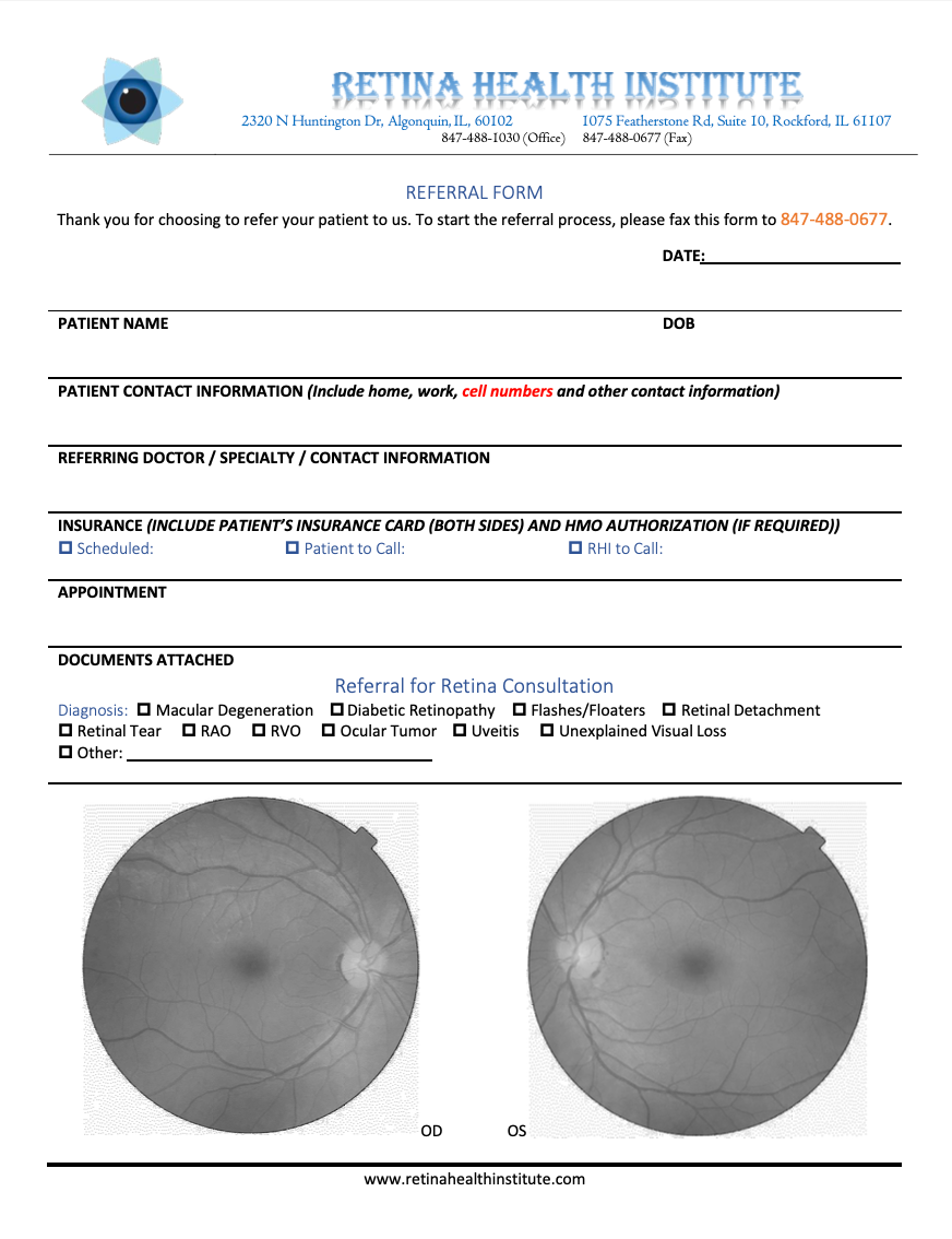 Physician Referral Form