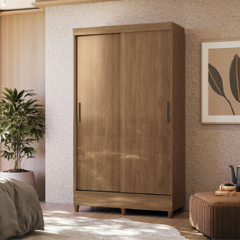 Miniatura: Roupeiro Santos Andira Fit 02 Pts Desl. - 162860 - PC / 2 [F004]