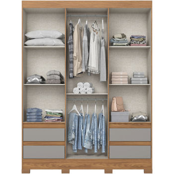Miniatura: Roupeiro Henn B55 03 Pts E 04 Gvt - B55-166 - PC / 2 [F004]