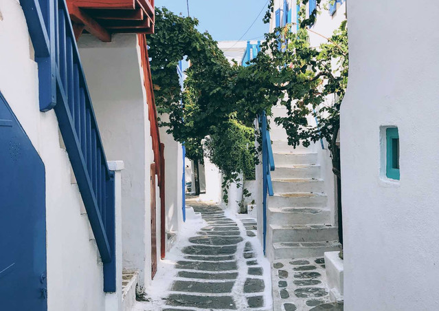 Mykonos town alleys, Mykonos