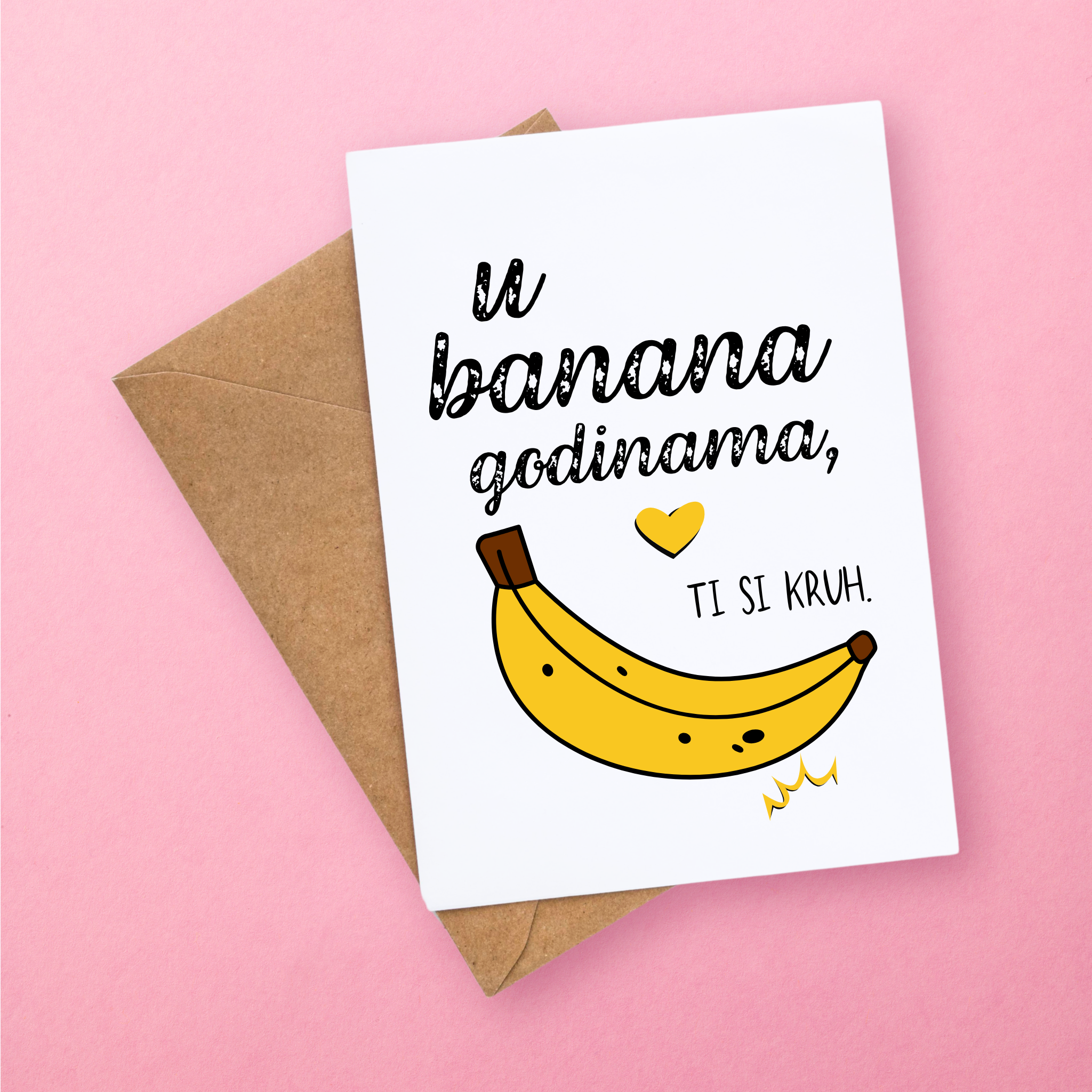 Čestitka “Banana godine”
