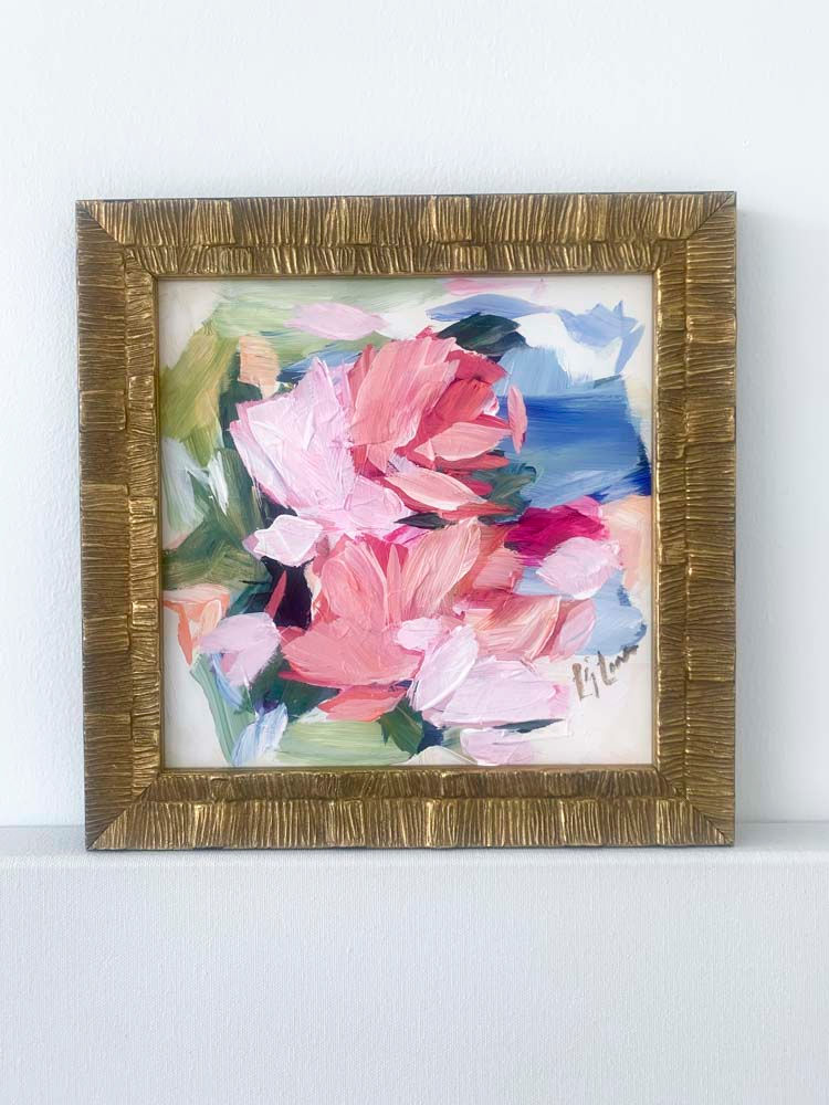 Thumbnail: Glissando, 10x10 Framed (8x8panel)
