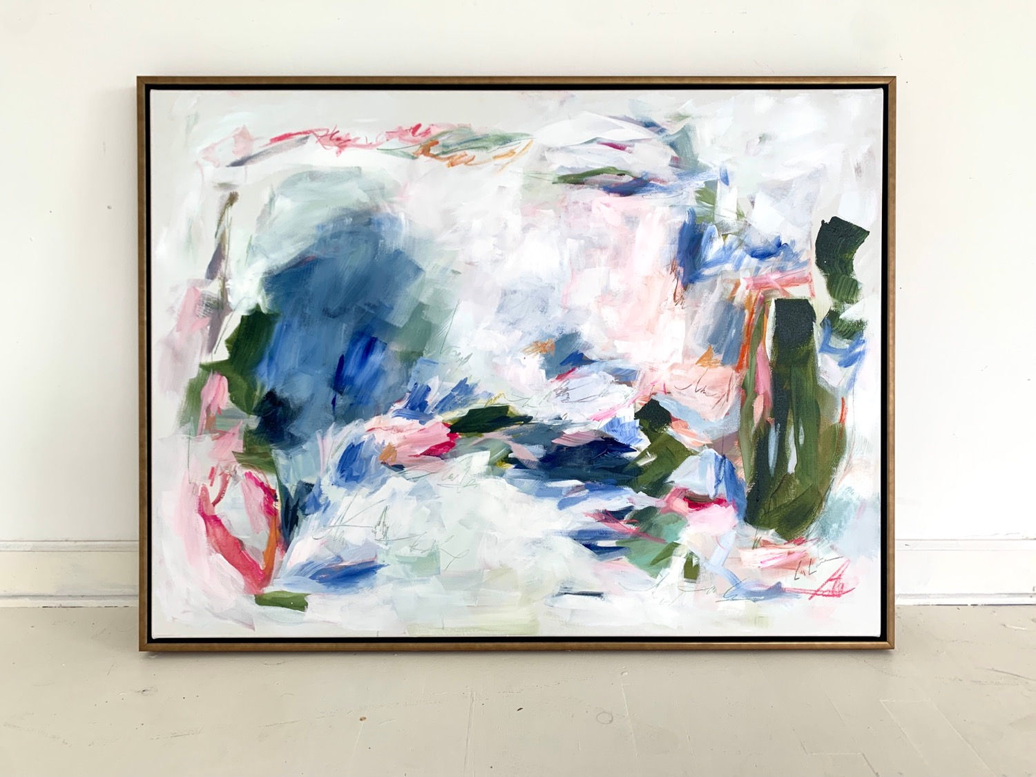 Budapest Blossoms, 36x48 