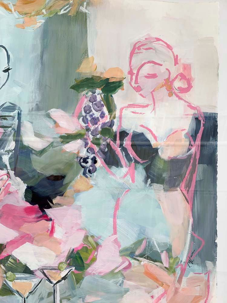 Thumbnail: "Martinis and Wine make everything Fine", 29.5x37.5