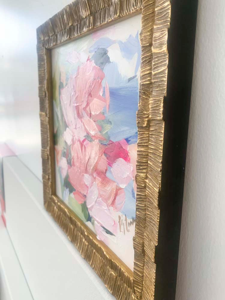 Thumbnail: Glissando, 10x10 Framed (8x8panel)