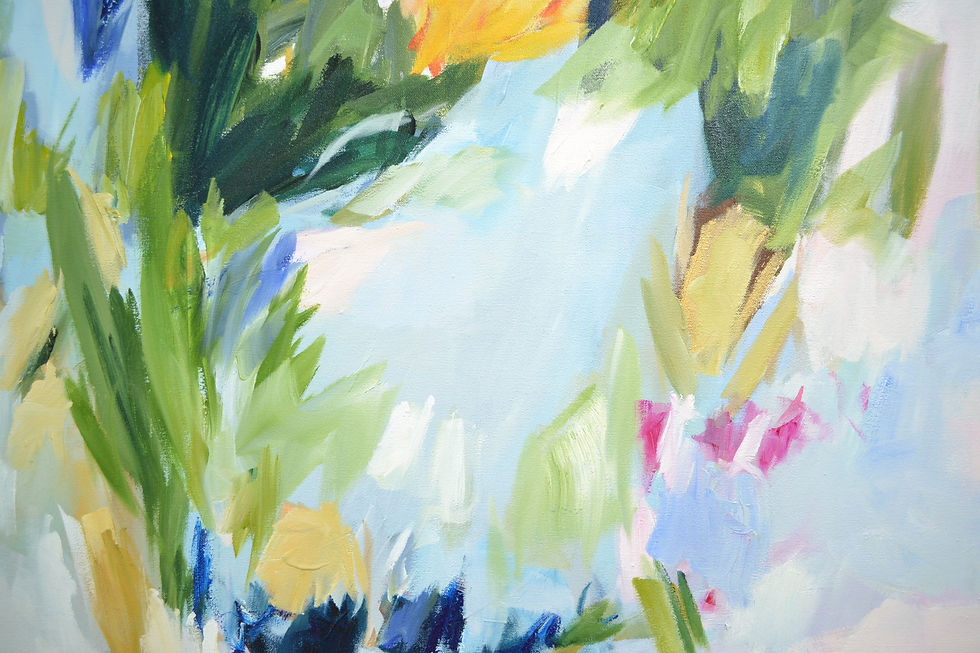 Thumbnail: 36x48, Walking on Sunshine