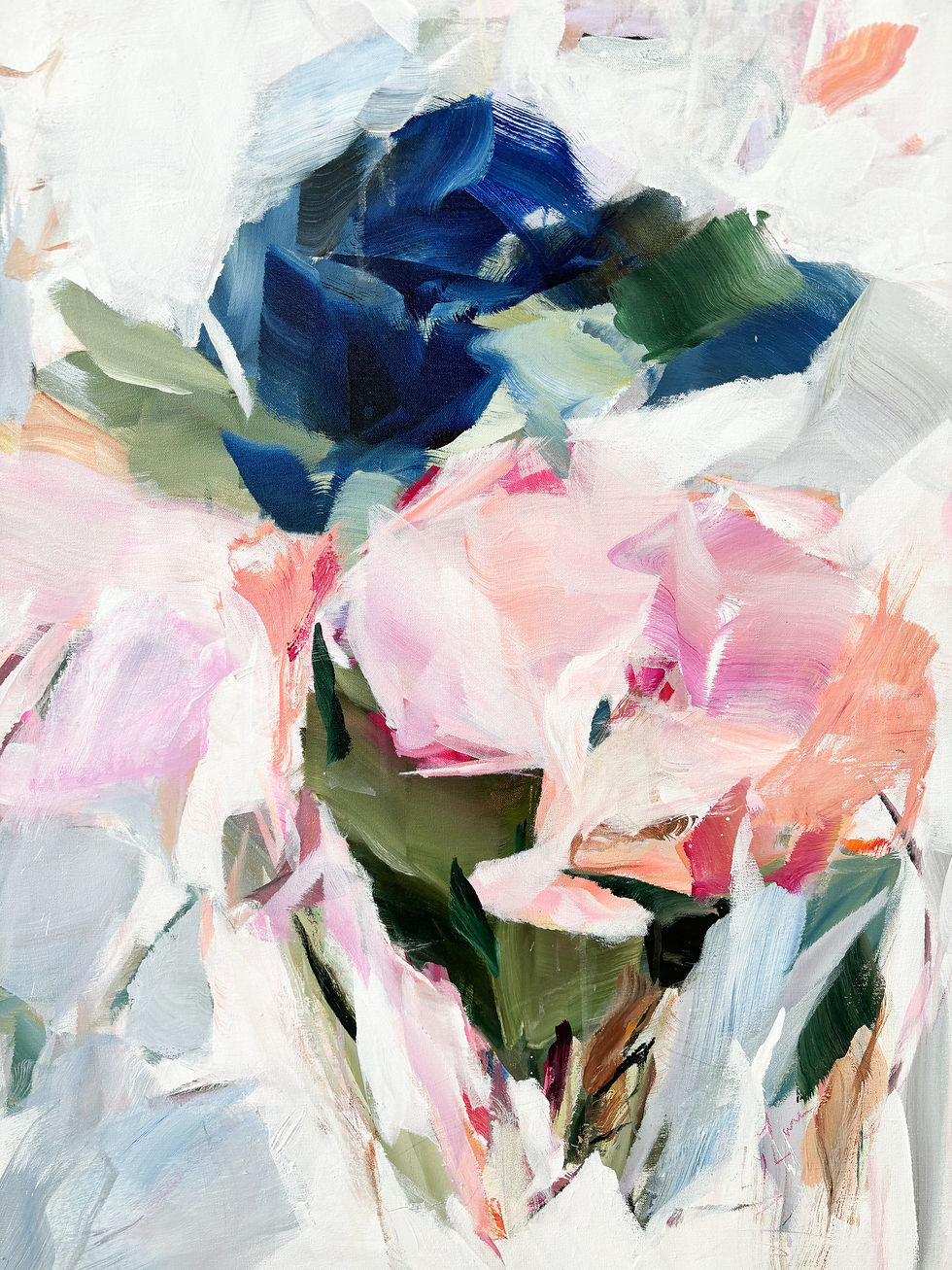 Thumbnail: "Everything but Porcelain", 50x50 , oil on canvas
