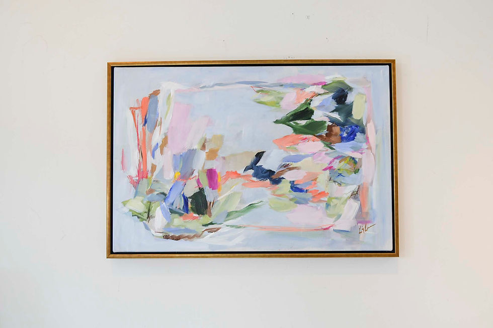 Thumbnail: "Dancing on my own", 24x36, (25.5x37.5 framed)