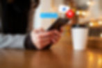 Social Media on a mobile device