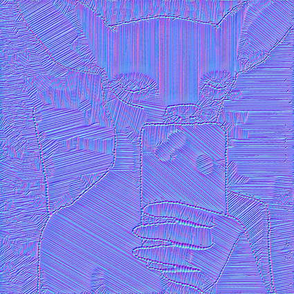 Digital Embroidery normal map