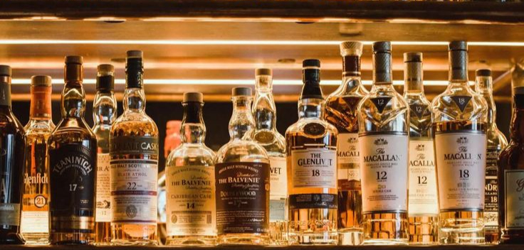 Arranged Food and Objects