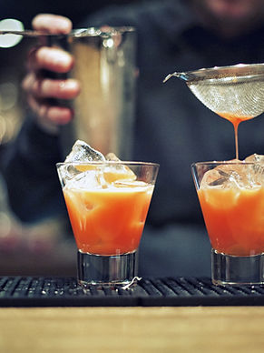 Bartender Preparing Cocktails