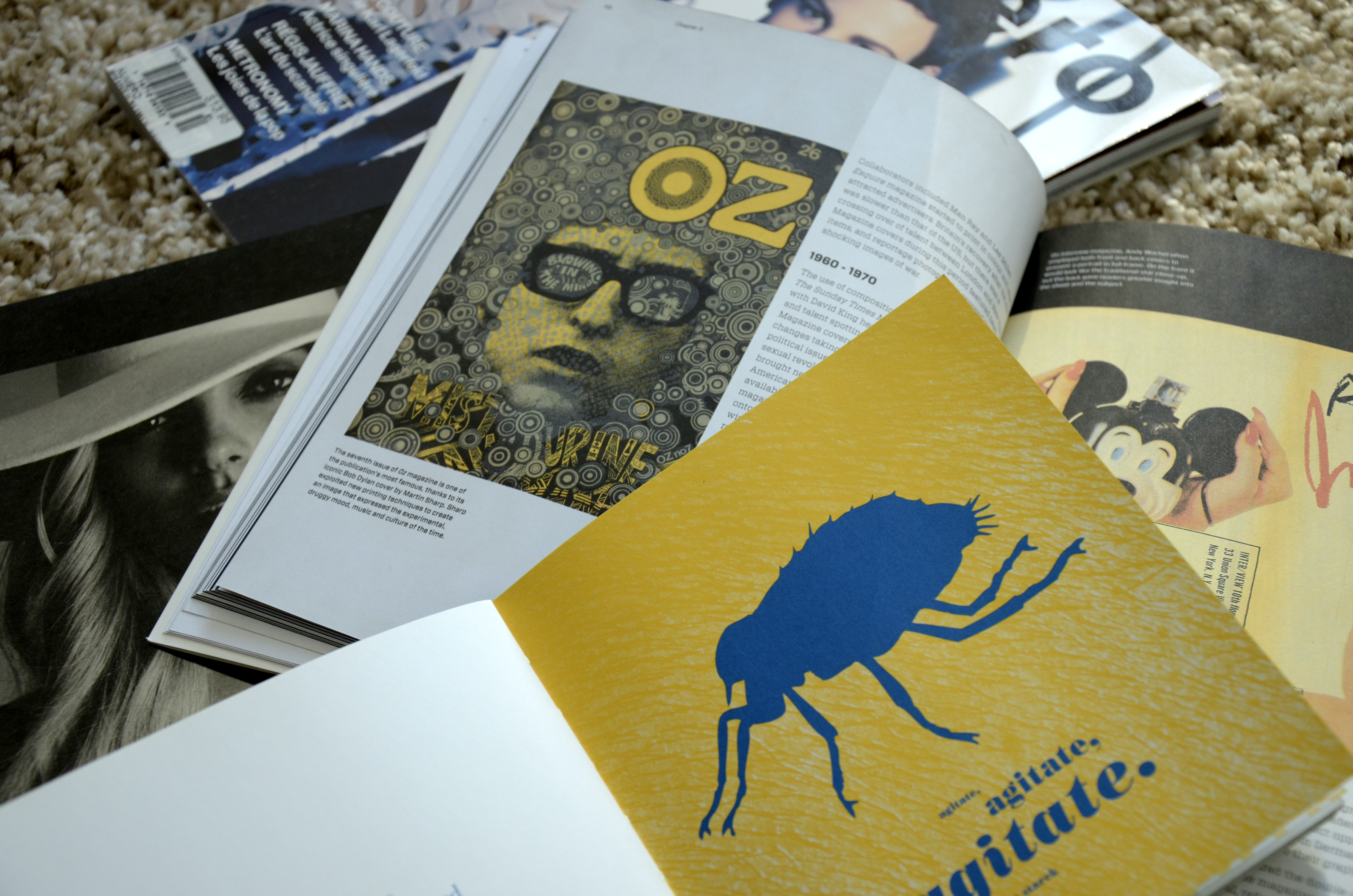 Design books, still-life