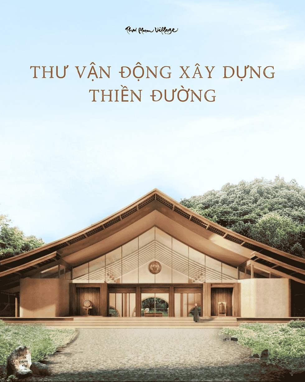 THƯ VẬN ĐỘNG XÂY DỰNG THIỀN ĐƯỜNG