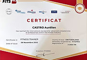 diplôme fitness coach fitspro