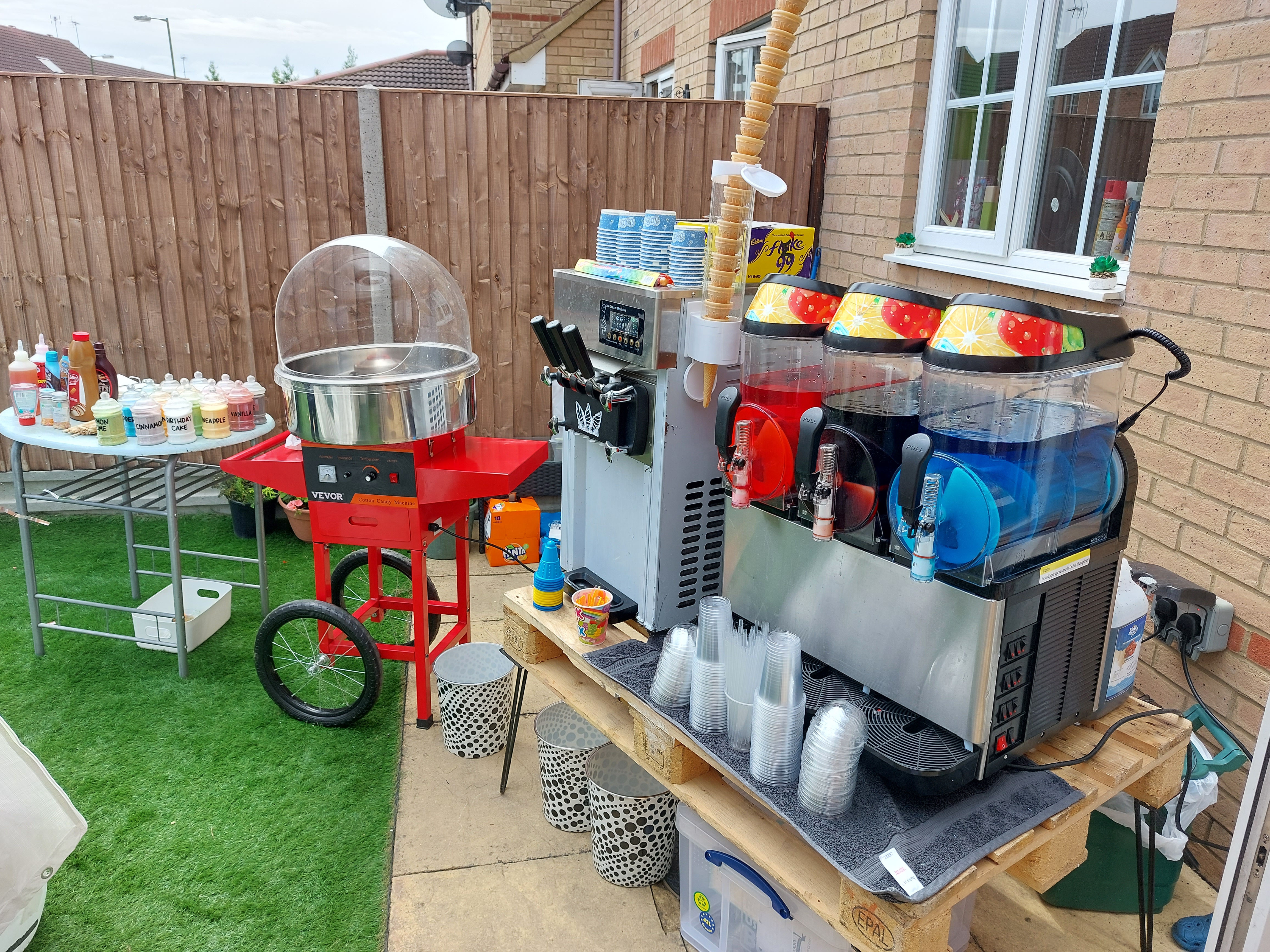 Big Man Combo #1 - Ice Cream, Slush and Candyfloss Machines