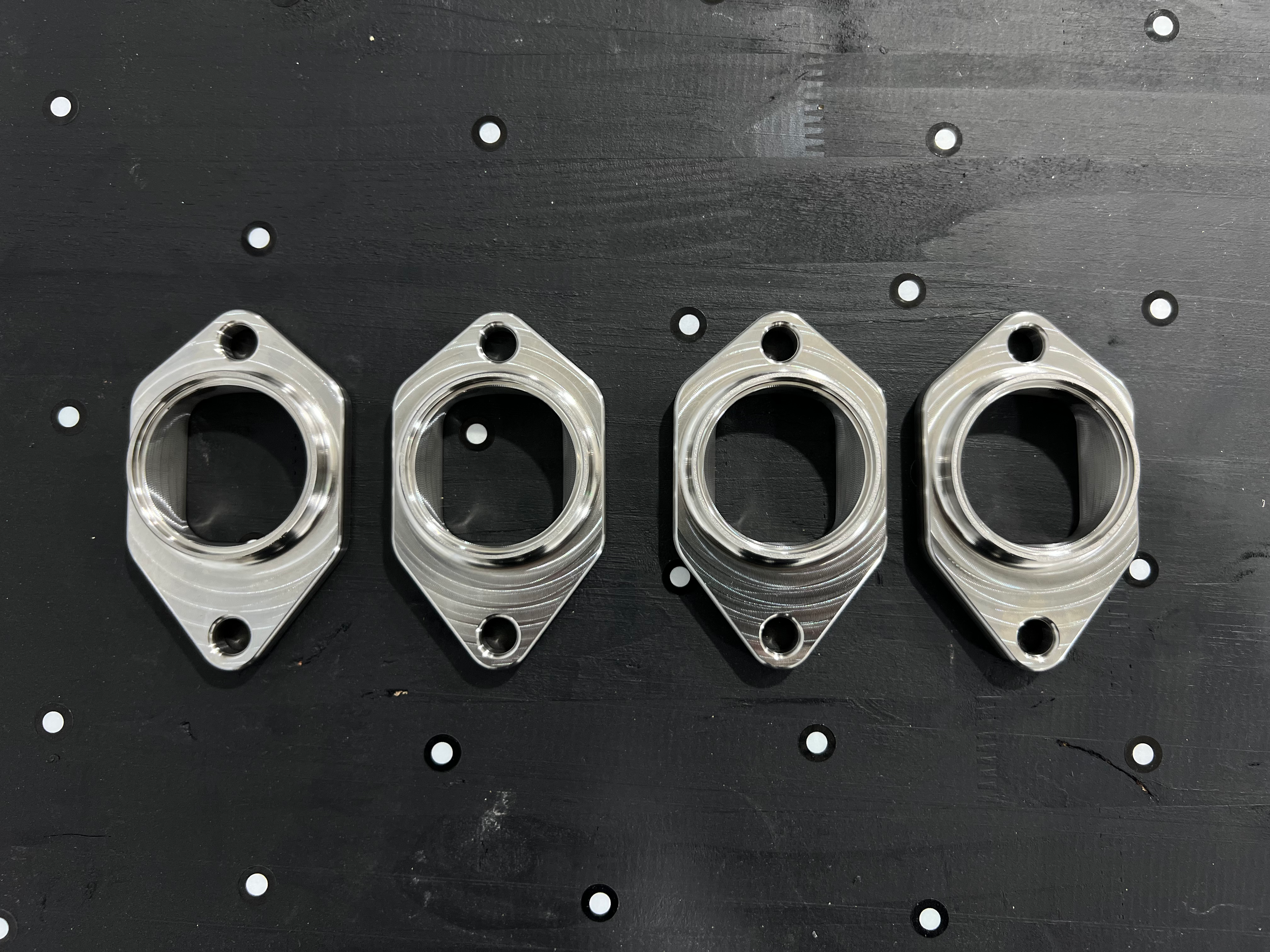 Ford FE Stainless Steel Exhaust Stub Flanges