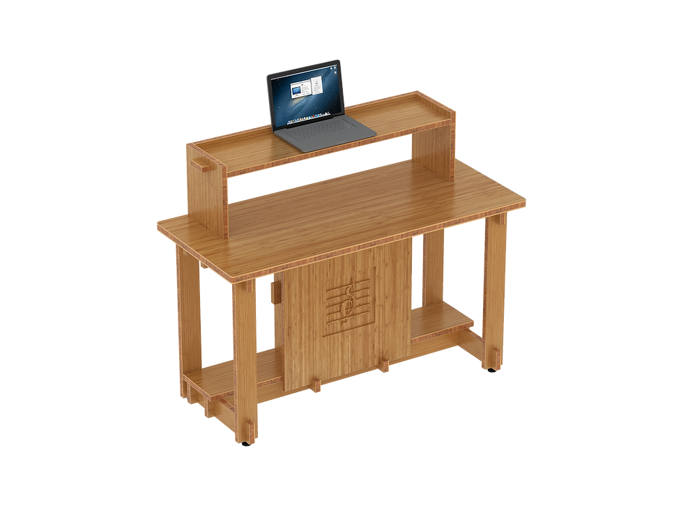 Thumbnail: Adagio Molto Desks -  Single Desk with Riser