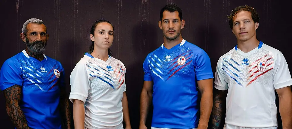 Nouveau maillot du XIII de France