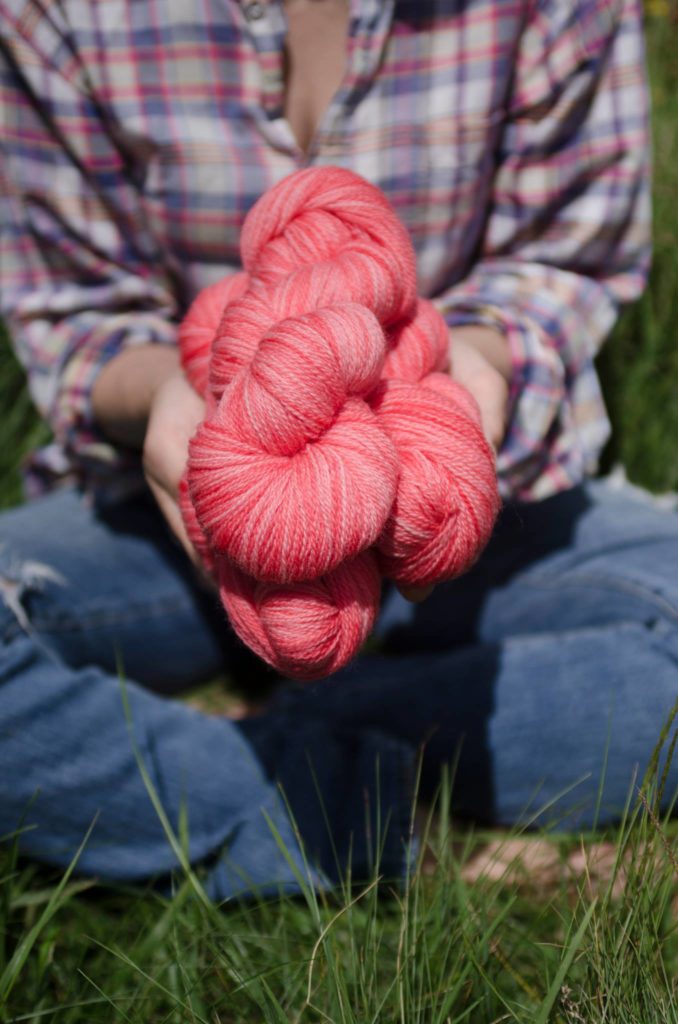 Prosper Yarn hand dyed yarn from New Zealand