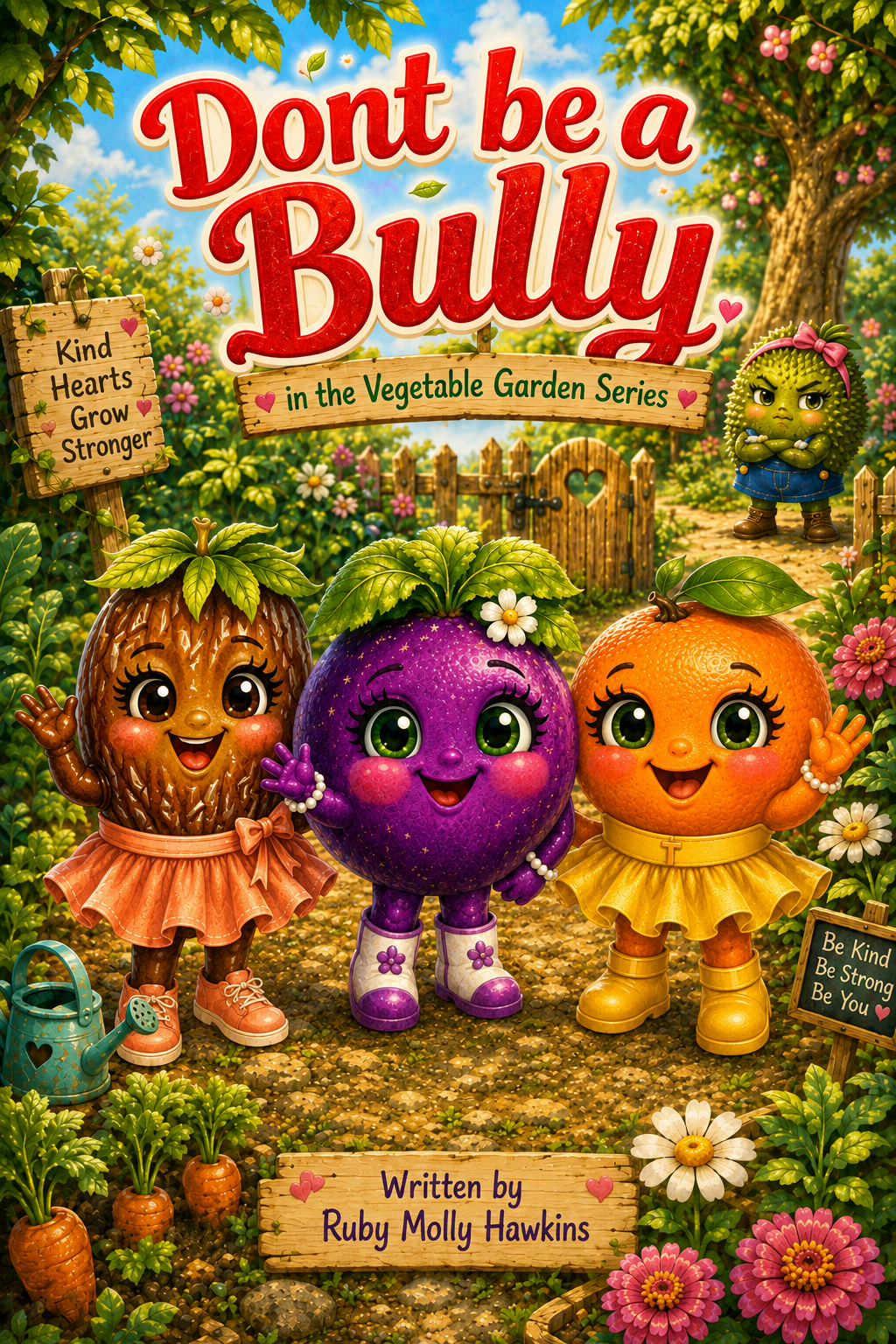 "Dont be a Bully" in the Vegetable Garden Series. (PAPERBACK DUE 2027)