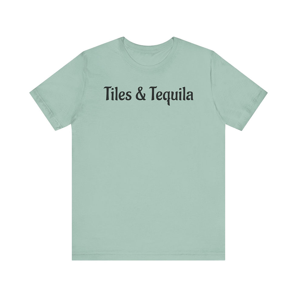 Thumbnail: MahjGirl Tiles & Tequila Tee — T‑Shirt