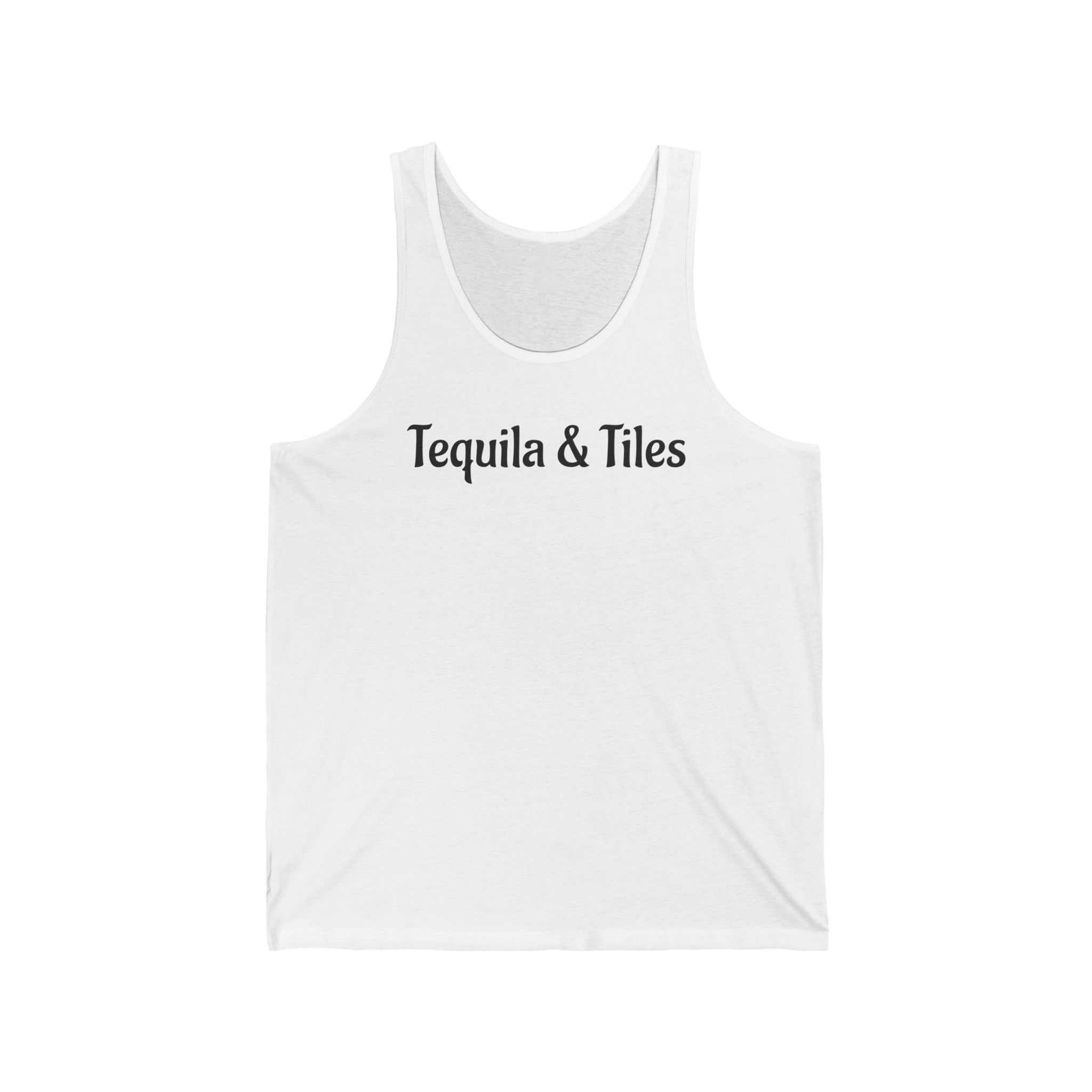 MAHJGIRL - Tequila & Tiles Tank Top — Graphic Summer Tank