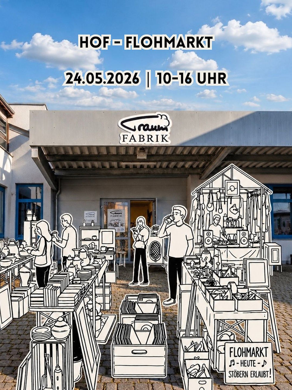 Hof-Flohmarkt in der Traumfabrik